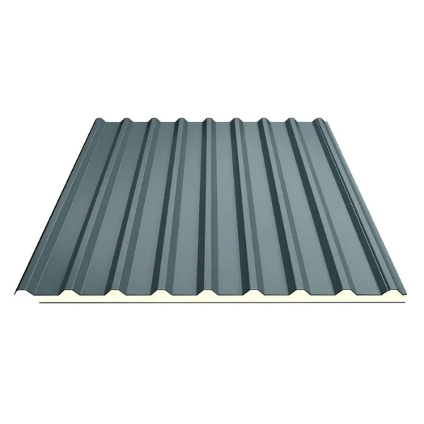 Tôn cách nhiệt PU màu xám MDL01 18mm 0.45mm